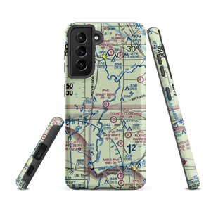 Shady Bend Airport (9FL5) VFR Sectional Samsung Phone Case