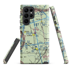 Shakamak Airport (IN08) VFR Sectional Samsung Phone Case