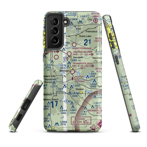 Shamrock Field (6G8) VFR Sectional Samsung Phone Case