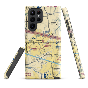 Shaniko Ranch Airport (9OR1) VFR Sectional Samsung Phone Case