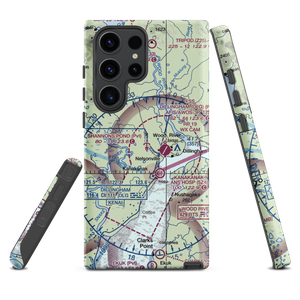 Shannons Pond Seaplane Base (0Z3) VFR Sectional Samsung Phone Case