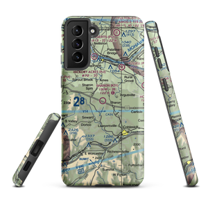 Sharon Airport (K31) VFR Sectional Samsung Phone Case