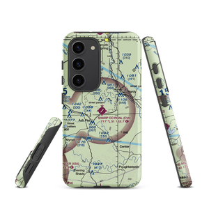 Sharp County Regional Airport (CVK) VFR Sectional Samsung Phone Case