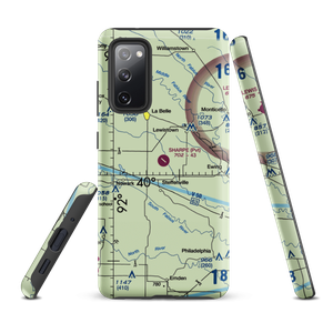 Sharpe Farms Airport (MO09) VFR Sectional Samsung Phone Case