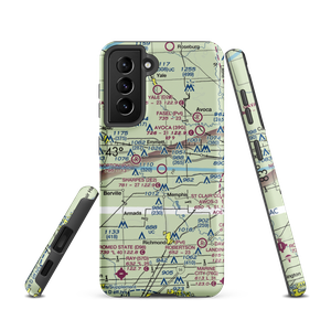 Sharpe's Strip (2E2) VFR Sectional Samsung Phone Case