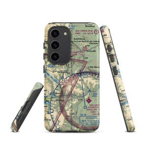 Sharretts Airport (PN91) VFR Sectional Samsung Phone Case