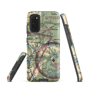 Sharretts Airport (PN91) VFR Sectional Samsung Phone Case