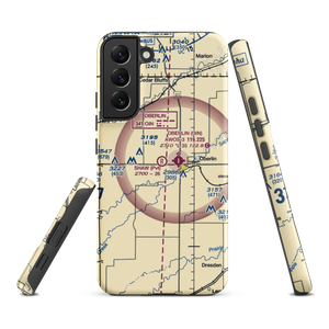 Shaw Aerial Spraying Airport (7KS8) VFR Sectional Samsung Phone Case