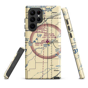 Shaw Aerial Spraying Airport (7KS8) VFR Sectional Samsung Phone Case