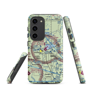 Shawano Municipal Airport (EZS) VFR Sectional Samsung Phone Case