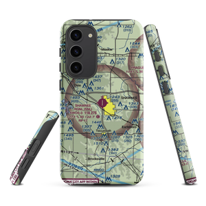 Shawnee Regional Airport (SNL) VFR Sectional Samsung Phone Case