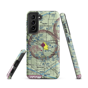 Shawnee Regional Airport (SNL) VFR Sectional Samsung Phone Case