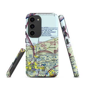 Shear Airport (63NY) VFR Sectional Samsung Phone Case