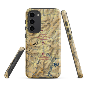 Shearer US Forest Service Airport (2U5) VFR Sectional Samsung Phone Case