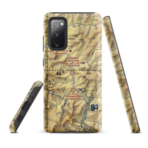 Shearer US Forest Service Airport (2U5) VFR Sectional Samsung Phone Case