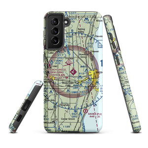 Sheboygan County Memorial Airport (SBM) VFR Sectional Samsung Phone Case