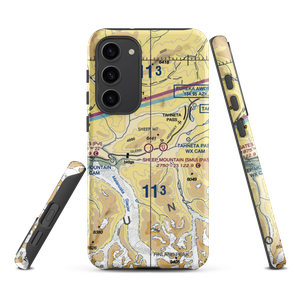 Sheep Mountain Airport (SMU) VFR Sectional Samsung Phone Case