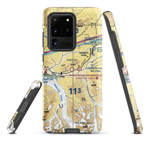 Sheep Mountain Airport (SMU) VFR Sectional Samsung Phone Case