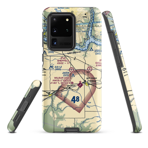 Sheffels Ranch Airport (42WA) VFR Sectional Samsung Phone Case