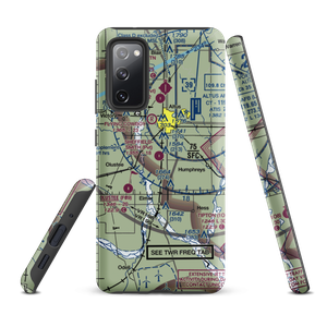 Sheffield-Smith Airstrip (OK83) VFR Sectional Samsung Phone Case