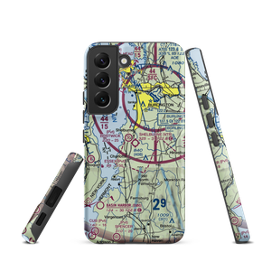 Shelburne Airport (VT8) VFR Sectional Samsung Phone Case