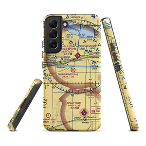 Shelburnes Airport (35NE) VFR Sectional Samsung Phone Case