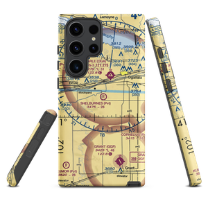 Shelburnes Airport (35NE) VFR Sectional Samsung Phone Case