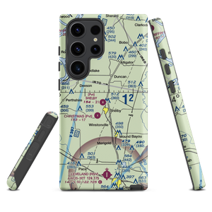 Shelby Air Service Airport (93MS) VFR Sectional Samsung Phone Case