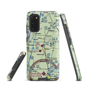 Shelby Air Service Airport (93MS) VFR Sectional Samsung Phone Case