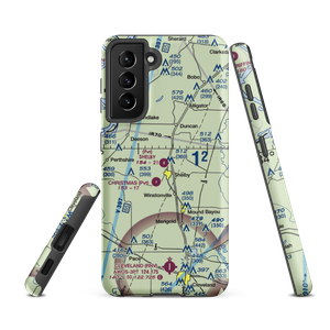 Shelby Air Service Airport (93MS) VFR Sectional Samsung Phone Case