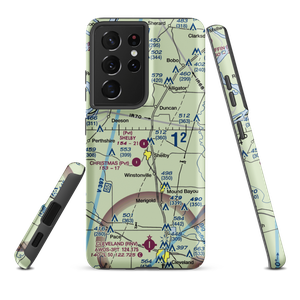 Shelby Air Service Airport (93MS) VFR Sectional Samsung Phone Case
