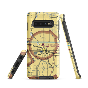 Shelby Airport (SBX) VFR Sectional Samsung Phone Case