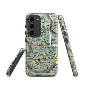 Shelby Community Airport (12G) VFR Sectional Samsung Phone Case