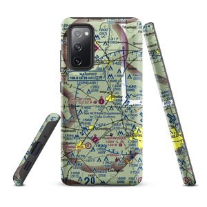 Shelby Community Airport (12G) VFR Sectional Samsung Phone Case