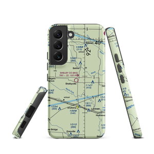 Shelby County Airport (6K2) VFR Sectional Samsung Phone Case