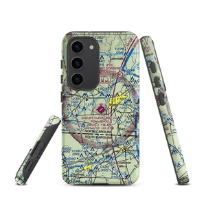 Shelby-Cleveland County Regional Airport (EHO) VFR Sectional Samsung Phone Case