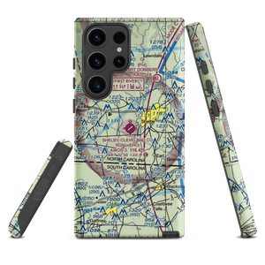 Shelby-Cleveland County Regional Airport (EHO) VFR Sectional Samsung Phone Case