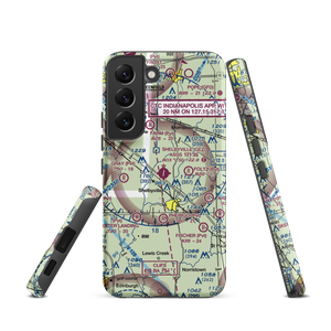 Shelbyville Municipal Airport (GEZ) VFR Sectional Samsung Phone Case