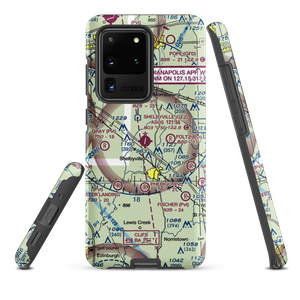 Shelbyville Municipal Airport (GEZ) VFR Sectional Samsung Phone Case