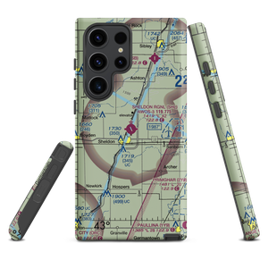 Sheldon Regional Airport (SHL) VFR Sectional Samsung Phone Case