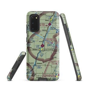 Sheldon Regional Airport (SHL) VFR Sectional Samsung Phone Case