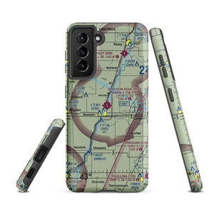 Sheldon Regional Airport (SHL) VFR Sectional Samsung Phone Case