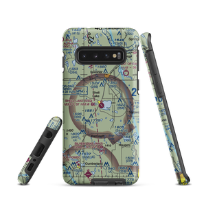 Shell Lake Municipal Airport (SSQ) VFR Sectional Samsung Phone Case