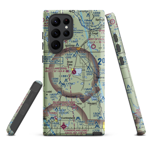 Shell Lake Municipal Airport (SSQ) VFR Sectional Samsung Phone Case