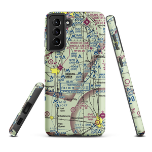 Shelton Airport (6OH6) VFR Sectional Samsung Phone Case