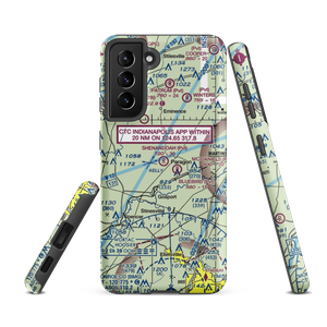 Shenandoah Flying Field (3II1) VFR Sectional Samsung Phone Case