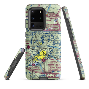 Sheppard Air Force Base-Wichita Falls Municipal Airport (SPS) VFR Sectional Samsung Phone Case