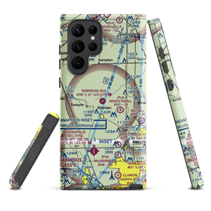 Sheridan Airport (5I4) VFR Sectional Samsung Phone Case