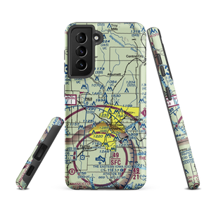 Sherman Airport (IA28) VFR Sectional Samsung Phone Case