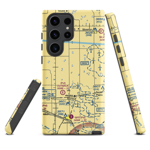 Sherman Airport (TS39) VFR Sectional Samsung Phone Case
